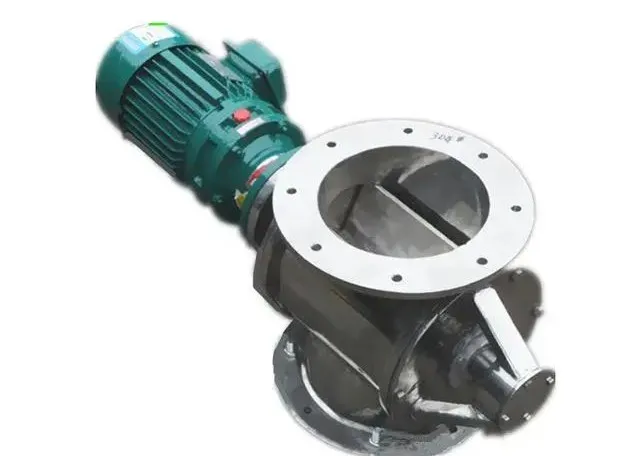 Drehventil-(Impeller-)Zuführeinrichtungen