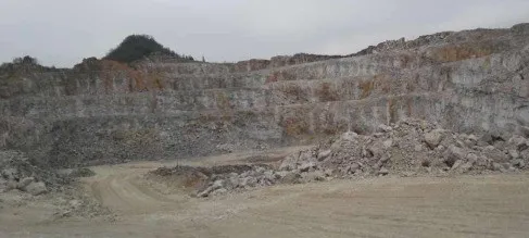 Mina de piedra caliza