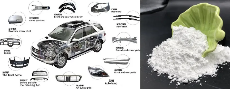 powders in automotive plastics