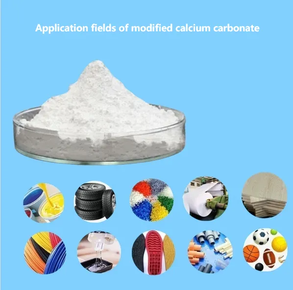 Áreas de aplicación del carbonato de calcio modificado