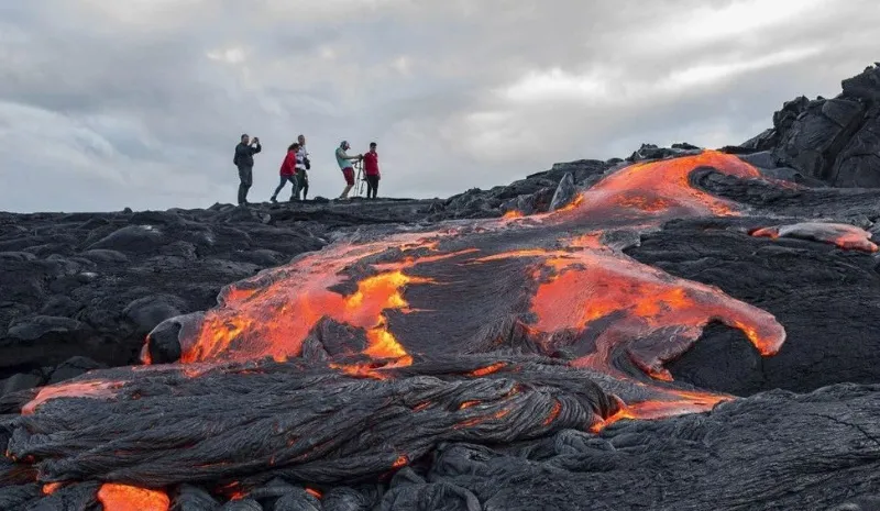 Magma basaltique