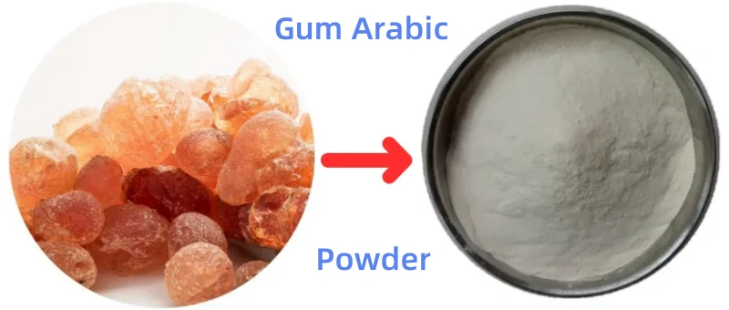 Poudre de gomme arabique