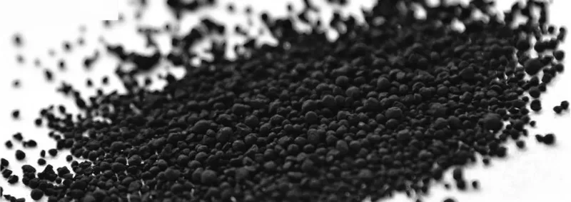 Particules de noir de carbone pyrolysées