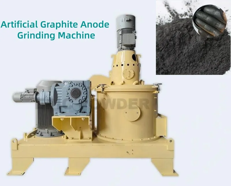 Rectifieuse d'anodes en graphite artificiel
