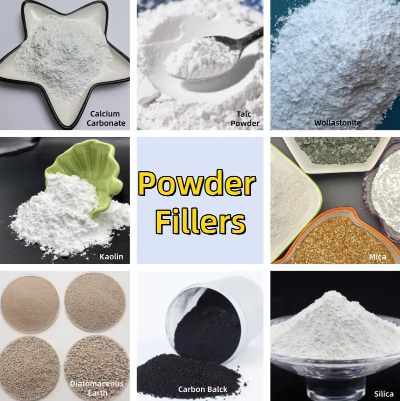 Poudres non métalliques