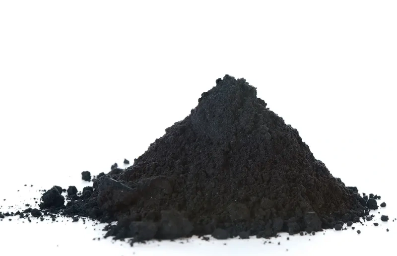 Pyrolytic carbon black powder