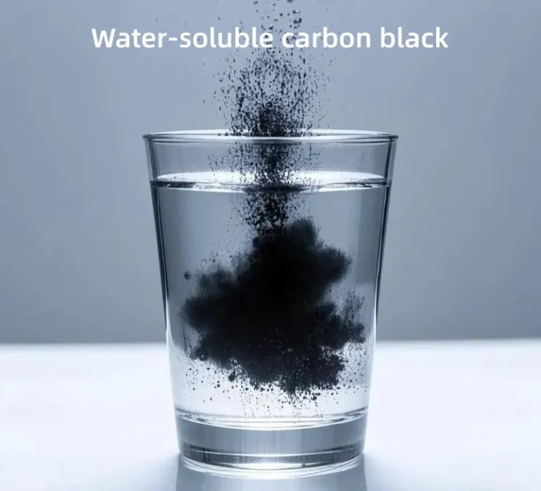Noir de carbone soluble dans l'eau