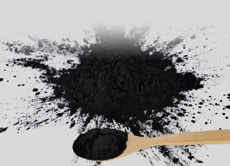 poudre de noir de carbone