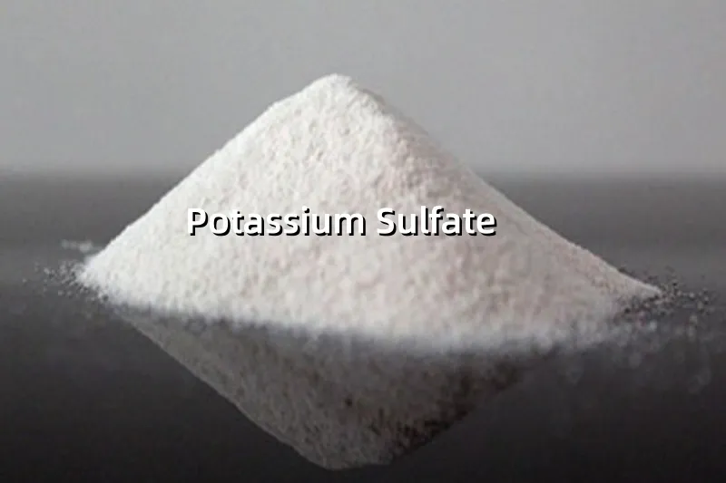 Broyage ultrafin du sulfate de potassium