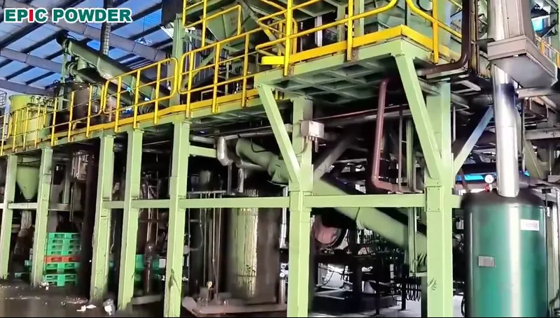 Broyeur à classification pneumatique pour noir de carbone de pyrolyse