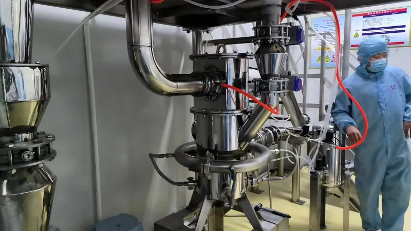 Moulin à jet d'air pour la créatine