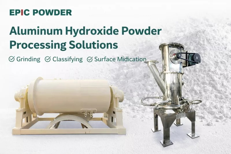 Broyeur de poudre d'hydroxyde d'aluminium ultrafine