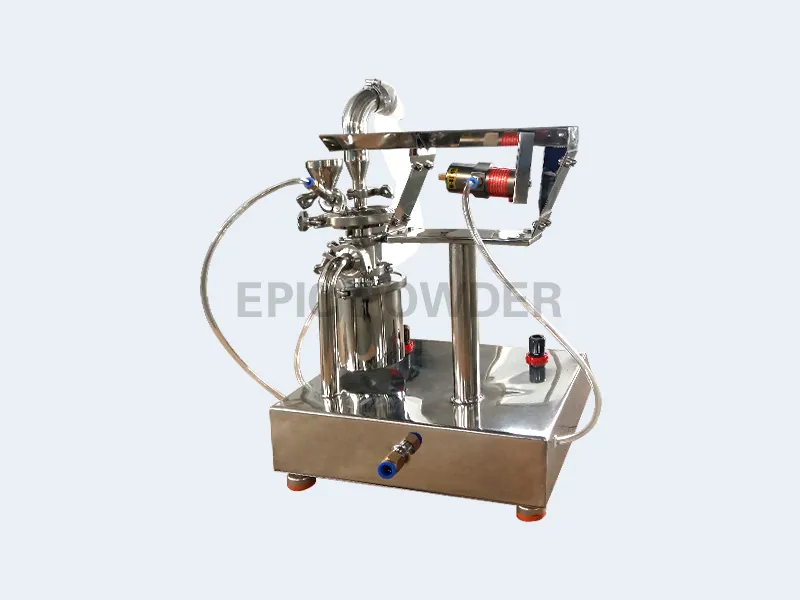 Lab Spiral Jet Mill MQP - Lab